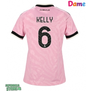 Juventus Lloyd Kelly #6 Replika Udebanetrøje Dame 2026-27 Kortærmet